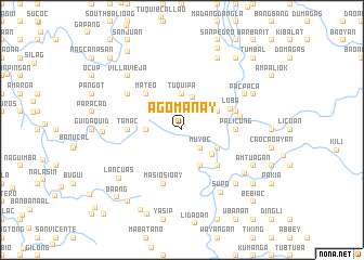 map of Agomanay