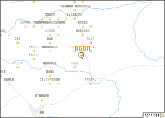 map of Agon