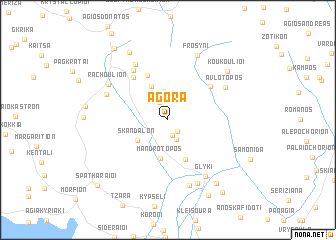 map of Agorá