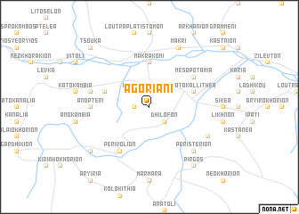 map of Agóriani