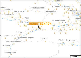 map of Agoritschach