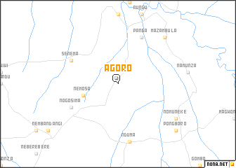 map of Agoro