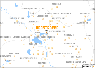 map of Agostadero