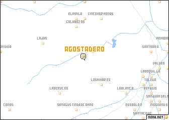map of Agostadero