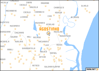 map of Agostinho