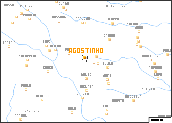 map of Agostinho