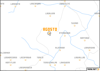 map of Agosto