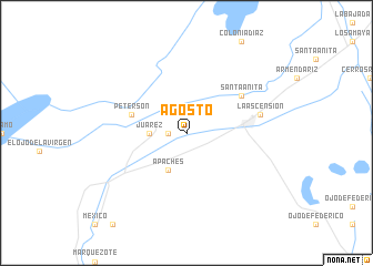 map of Agosto