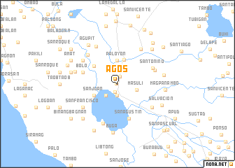 map of Agos