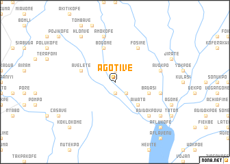 map of Agotive