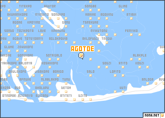 map of Agotoe