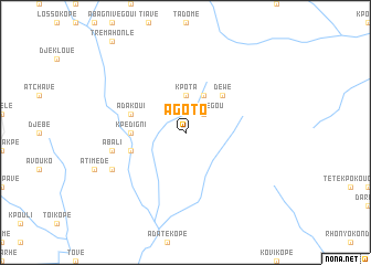 map of Agoto