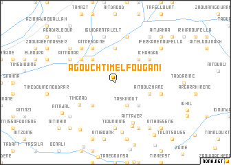 map of Agouchtim el Fougani