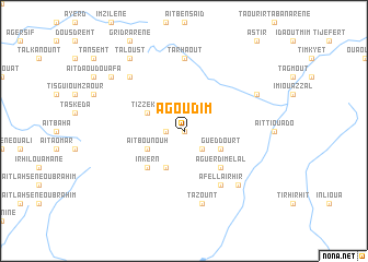 map of Agoudim