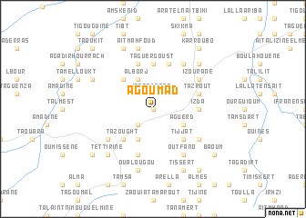 map of Agoumad