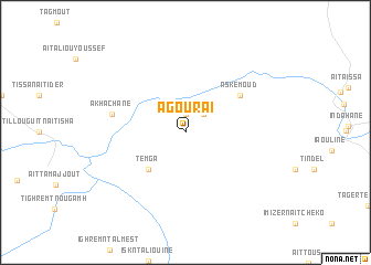 map of Agouraï