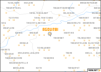 map of Agourbi