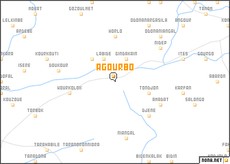 map of Agourbo