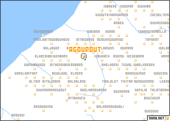 map of Agourout