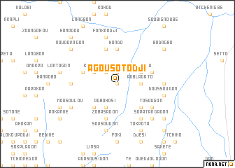 map of Agousotodji