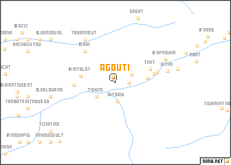 map of Agouti