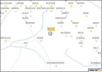 map of Ago