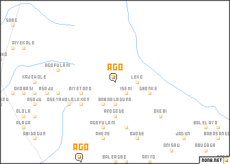 map of Ago