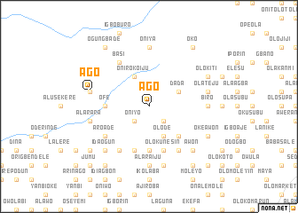 map of Ago