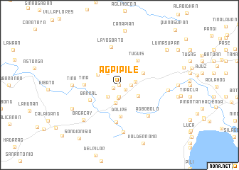 map of Agpipile