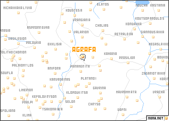 map of Ágrafa