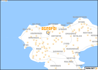 map of Agrafoí