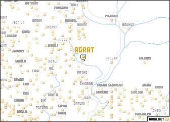 map of Agrāt