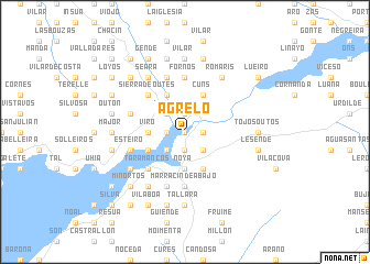 map of Agrelo