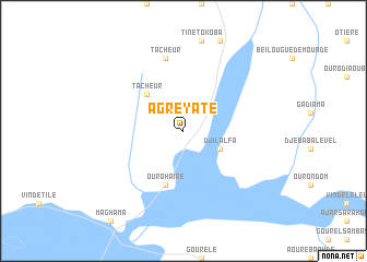 map of Agreyate
