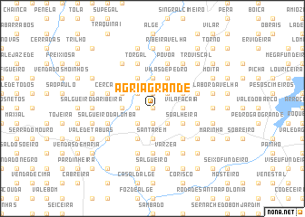 map of Ágria Grande