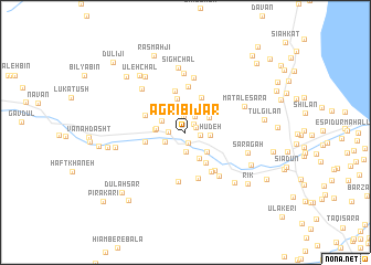 map of Agrībījār