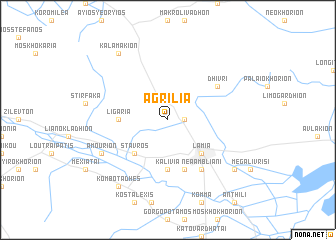 map of Agriliá