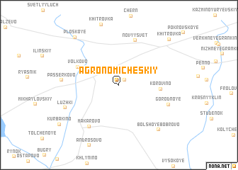 map of Agronomicheskiy