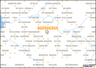 map of Agrougoum