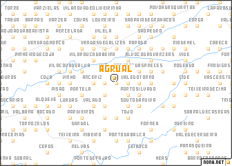 map of Agrual