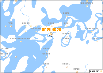 map of Agrumara