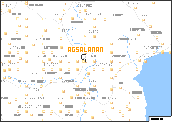 map of Agsalanan