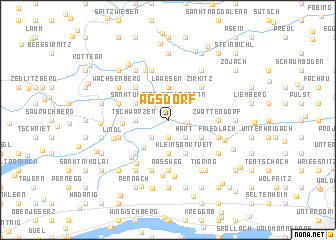 map of Agsdorf