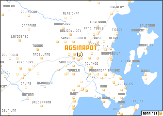 map of Agsinapot