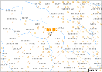 map of Agsing