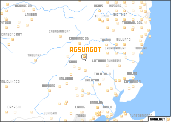 Agsungot Cebu City Map Agsungot (Philippines) Map - Nona.net