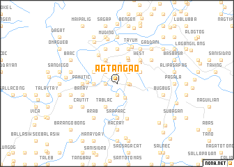 map of Agtangao