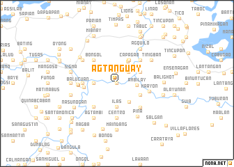 map of Agtanguay