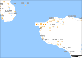 map of Agtiwa