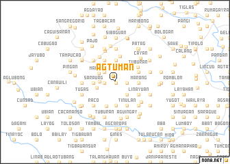 map of Agtuman